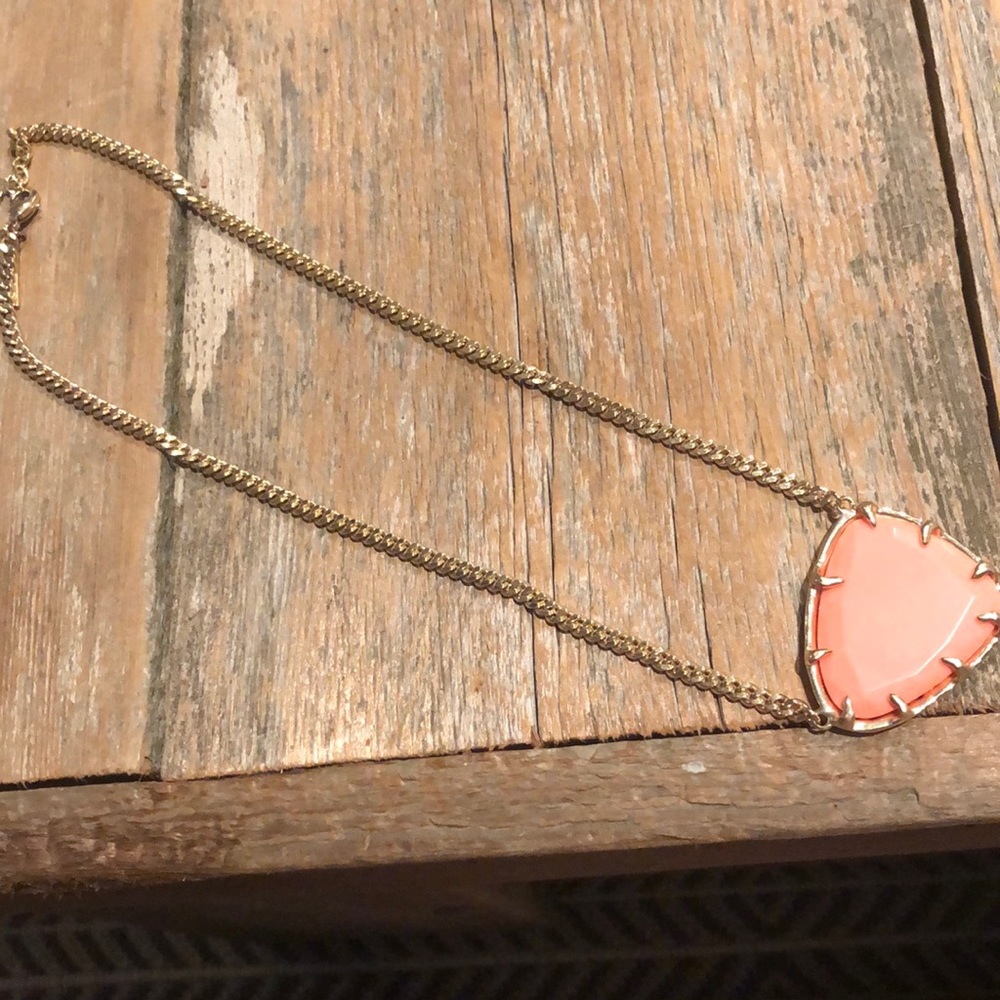 Coral Kendra Scott Necklace